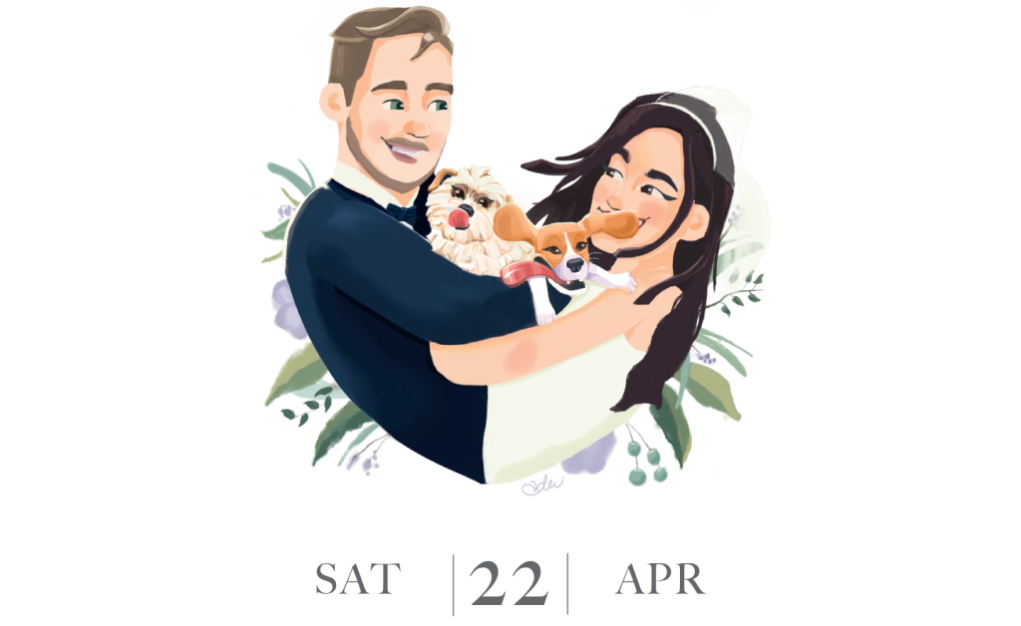 Wedding heading image